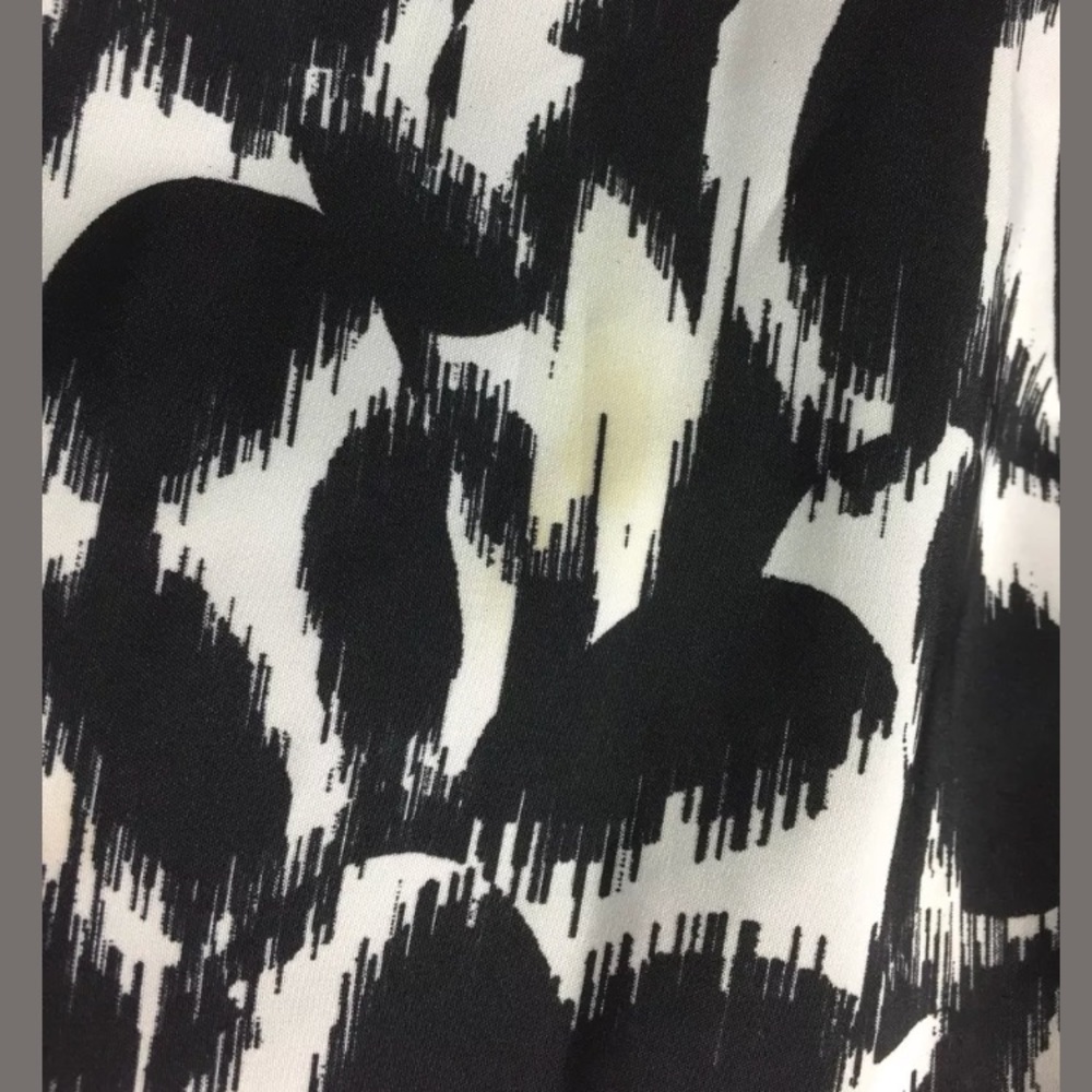 Aidan Mattox Flare Shift Printed Colorblock Dress - image 8